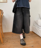 Melos Carpenter Denim Bermuda Pants