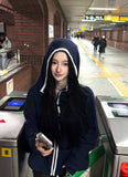 Cool Waffle Hood Zip-Up