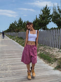 Square Crop Top Sleeveless