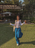 Lex Side Shirring Parachute Pants