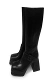 High Square Long Boots