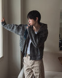 Rookie Mohair Cropped Hooded Jacket