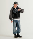 Supermechanic Loose Fit Hood Zip-Up