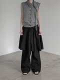 Lumen Scarf Shawl Knit Vest