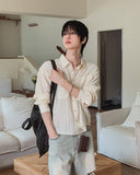 Hayden Flap Pocket Crop Shirt