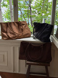 Creek Suede Shoulder Bag