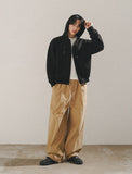 Cotton Peach Wide Banding Pants
