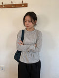 Bokan Stripe Round Long Sleeve Tee