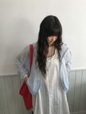 Ikoha Flower String Hood Windbreaker
