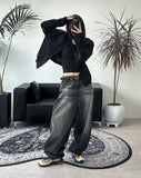 Nez suede biker jacket