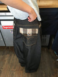 Kohashi Pocket Check Balloon Wide Cotton Pants