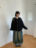 [unisex] Nadeki Stitch Over Knit Cardigan