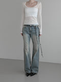 Ubel bootcut denim pants