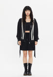 DAMAGE LINE ZIP UP