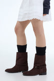 Clair suede middle boots