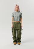 FLOWER EYELET HOOD JACKET