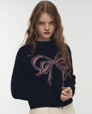 Ribbon Brush CROP Knit