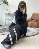 Lucie diagonal track pants