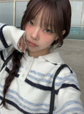 Vans Stripe Collar Overfit Knit