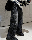 Pigment Multi Cargo Denim Pants
