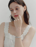Hidden Classic Wide Silver (W) Bangle