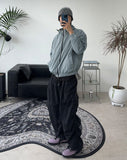 Resa Shirring Nylon Cargo Pants