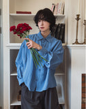 Crystal Overfit Crop Shirt
