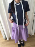 [BAONHAUS] Kinnei Cooling Semi-Crop Short Sleeve Tee