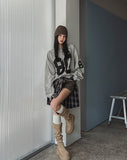 80 Numbering Printing Loose Fit Long Sleeve