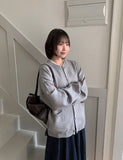 [unisex] Pokinin pocket over knit cardigan