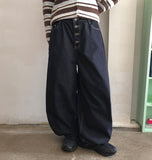 Promeld Raw Denim Balloon Wide Pants