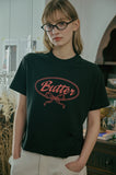 Butter Ribbon Crop Short Sleeve Tee