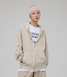 Winty Pigment Zip-Up Hoodie