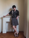 Bly Stripe Shorts Slacks