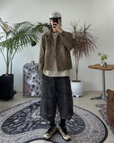 Rubin Pigment Button T-Shirt