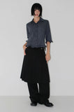 FRILL CHECK SHIRT