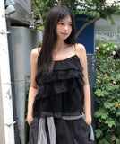 Eed Chiffon Tiered Blouse