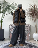 Seon Pigment Pintuck Balloon Pants