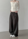 Lekin Pintuck Wide Pants