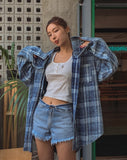 Mori Washed Checkered Shirt