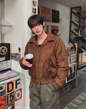 Romu Rivet Suede Flight Jumper