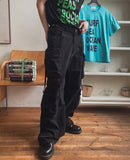 Evan Dyeing Multi Cargo Pants