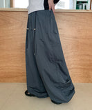 Rubets Pintuck Banding Wide Pants