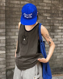 Bubblegum Rabbit Color Matching Ringer Long Sleeveless T-Shirt