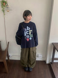 Hoind Printing Over Long Sleeve Tee