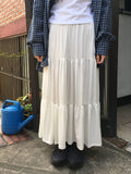 Terrani Training Shirring Long Skirt