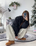 Deep Knit Mixed MA-1