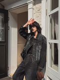 Theron Deep Washing Denim Jacket