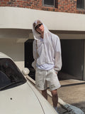Uni Summer Light Crop Hooded Zip-Up