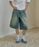 Bermuda Dart Denim Pants